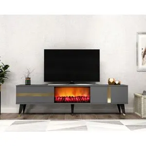 Vania Fireplace - Anthracite, Gold Anthracite
Gold TV Stand