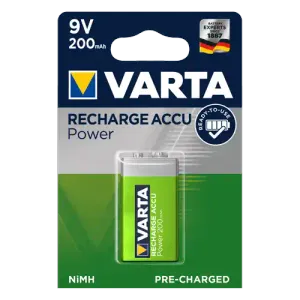Varta 9V 200mAh Punjiva baterija