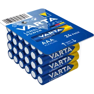 Varta Longlife Power alkalna baterija AAA LR03 box24