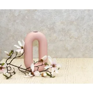 Vaza ELLISSOIDE HP13221 - 20cm - Pink - N43