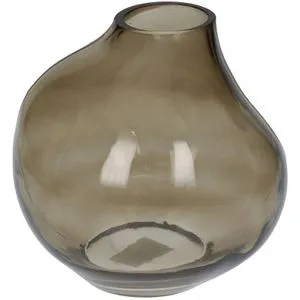 Vaza GLASS 15cm KAL-0385  - Brown - KSN