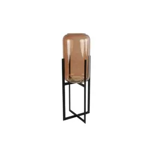 Vaza na postolju DEBBI 65cm 792547 - Amber - DCS