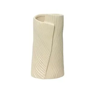 Vaza STONEWARE ROUND 20cm 644844 - Beige - KMG