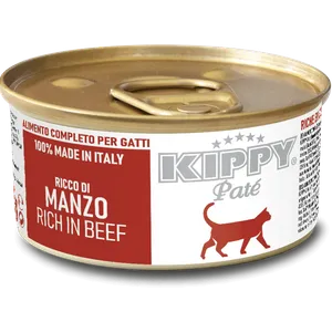 VBBC Kippy pate vlažna hrana za mačke u konzervi - govedina 85g