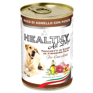 VBBD Healthy All Days pate vlažna hrana za pse sa jagnjetinom i krompirom 400g
