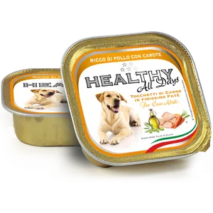 VBBD Healthy All Days pate vlažna hrana za pse sa piletinom i šargarepom 300g