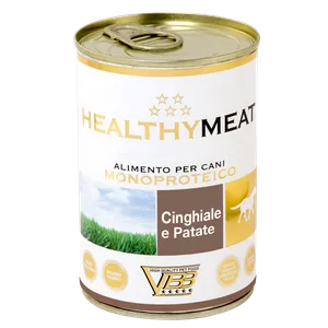 VBBD Healthy Meat pate vlažna dijetetska hrana za pse u konzervi - veprovina sa krompirom 400g