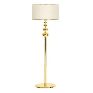 Vega Globe - Cream, Gold Cream
Gold Floor Lamp