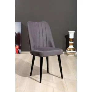 Vega - Grey Grey
Black Chair Set (2 Pieces)
