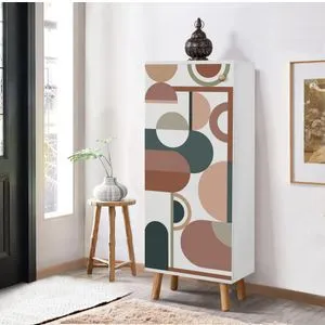 Vegas - B 942 Bela Kabinet za Cipele