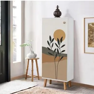 Vegas - B 956 White Shoe Cabinet