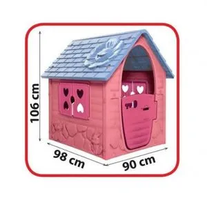 VELIKA 1 kućica za decu - Pink