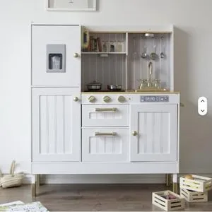 Velika Drvena Kuhinja Za Decu 87x30x105cm