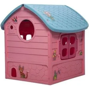 Velika kućica za decu - Svetlo pink
