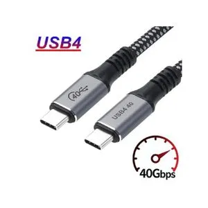 VELTEH USB kabl tip C 0.5m Thunderbolt 3 KT-USB4.05M
