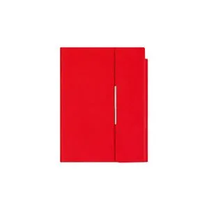 VELVET Notes sa magnetnim preklopom A5 - Crvena VELVET