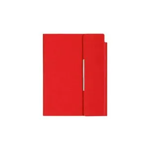 VELVET Notes sa magnetnim preklopom B6 - Crvena VELVET