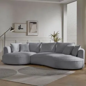 Venedik Left - Sivi Ugaoni Sofa
