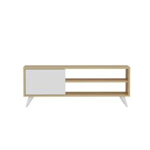 Venga - Oak, White Oak White TV Unit OŠTEĆENA AMBALAŽA