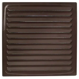 Ventilaciona rešetka C150x150/Ø110mm Braon 8141