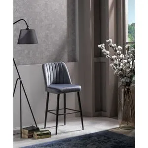 Vento - Grey Grey
Black Bar Stool Set (4 Pieces)