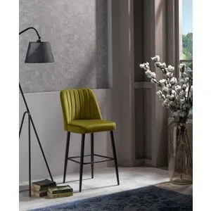 Vento - Set Barskih Stolica Žute i Crne (4 Komada)