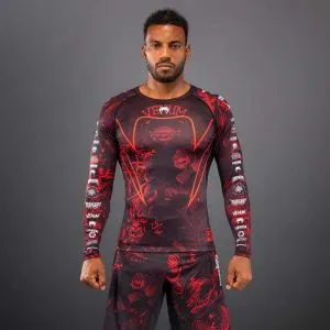 Venum 20th Anniversary Dugi Rukav Rashguard Crno/Crveni XL