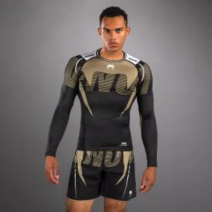 Venum Adrenaline Rashguard Dugi Rukav Crni/Pesak L