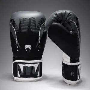 Venum Adrenaline Rukavice za Boks Crno/Sive 10OZ