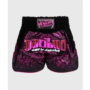 Venum Attack Muay Thai Šorc Crno/Roze M