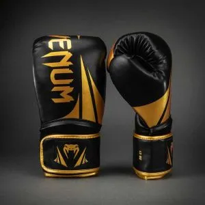 Venum Challenger 2.5 Rukavice za Boks Crno/Zlatne 16OZ