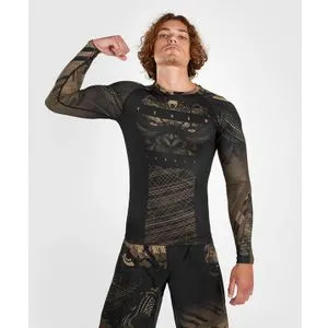 Venum Gorilla Jungle Rashguard Dugi Rukav Crni/Sand M