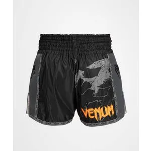Venum S47 Muay Thai Šorc Crno/Narandžasti L