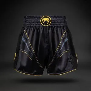 Venum Streamline Muay Thai Šorc Crno/Zlatni L