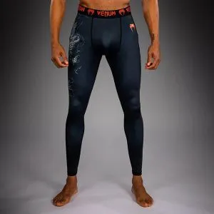 Venum Thunder Dragon Muške Helanke Crno/Sive/Copper XL