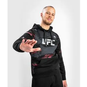 Venum UFC Authentic Fight Week 2.0 Trenerka Duks Crno/Crvena XXL