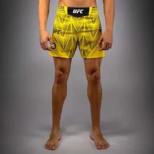 Venum UFC Zenith Authentic Fight Night Borilački Šorc Kratki Žuti L
