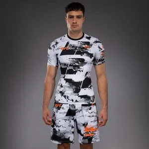 Venum UFC Zenith Authentic Fight Week Rashguard Kratki Rukav Beli L