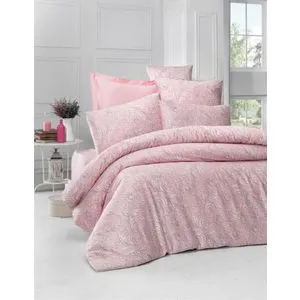 Verano - Powder Powder Satin Double Quilt Cover Set (ES)
