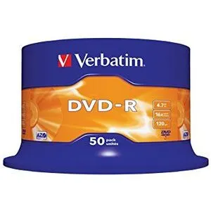 VERBATIM DVD-R 16X 1/50 kom