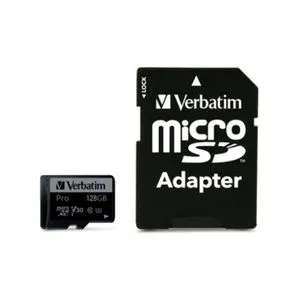 VERBATIM Pro microSDXC CL10 UHS-3 128GB (47044)