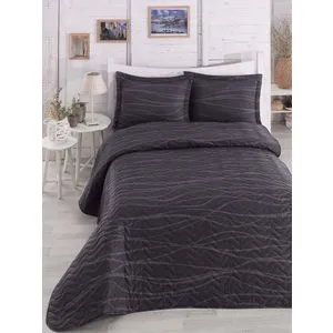 Verda - Grey Grey
Anthracite King Quilted Bedspread Set (FR)