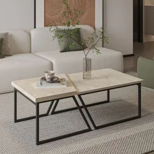 Verona P0024623 - Set Stola od Travertina