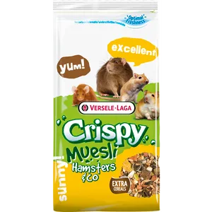 Versele-Laga CRISPY MUESLI HAMSTERS&CO 20 kg, kompletna hrana za glodare