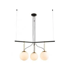 VESTA 409 VISILICA 3*E14 CRNA/MESING