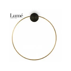 VESTA 566 Zidna lampa 30W 3000K CRNA/MESING