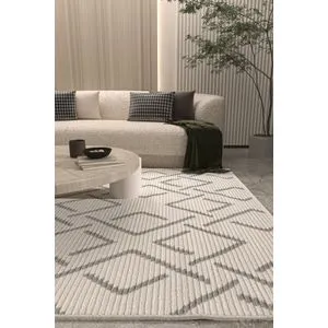 Vetrina 3609 - Tepih Cream Cream (100 x 250 cm)