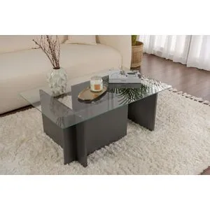 Vetrino - Anthracite Anthracite Coffee Table
