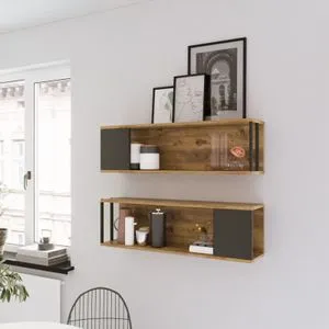 Vg18-A Atlantic Pine Wall Shelf