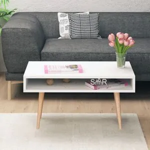 Via White Coffee Table